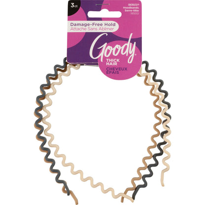 Goody Ouchless Hold Soft Padded Headband - Black
