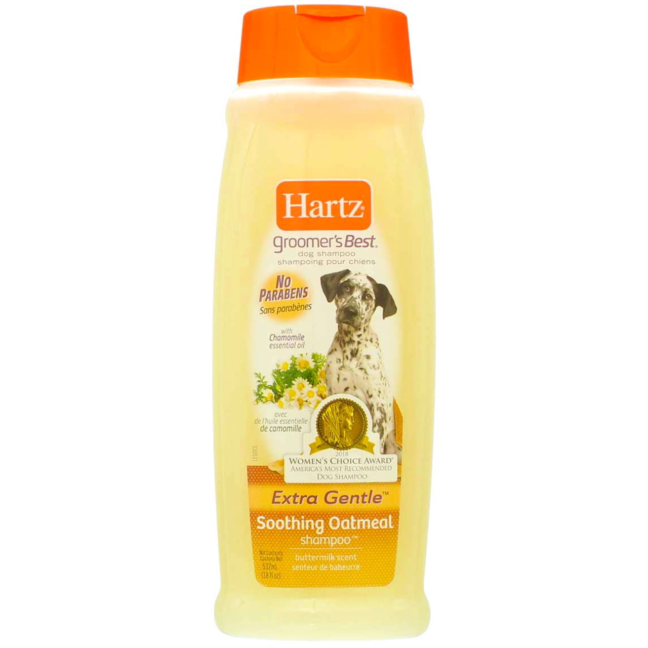 Hartz Groomer's Best Oatmeal Dog Shampoo, 18 oz