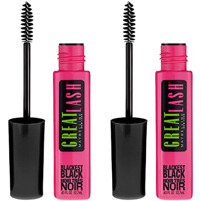 MAYBELLINE New York Great Lash Lengthening Mascara Eye Makeup, 110 Clear, 0.44 oz