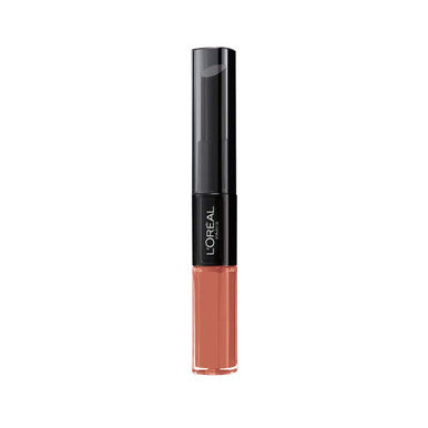 L'ORÉAL PARIS Infallible Pro Last 2-Step Lipstick, Never Ending Nutmeg, 1 oz