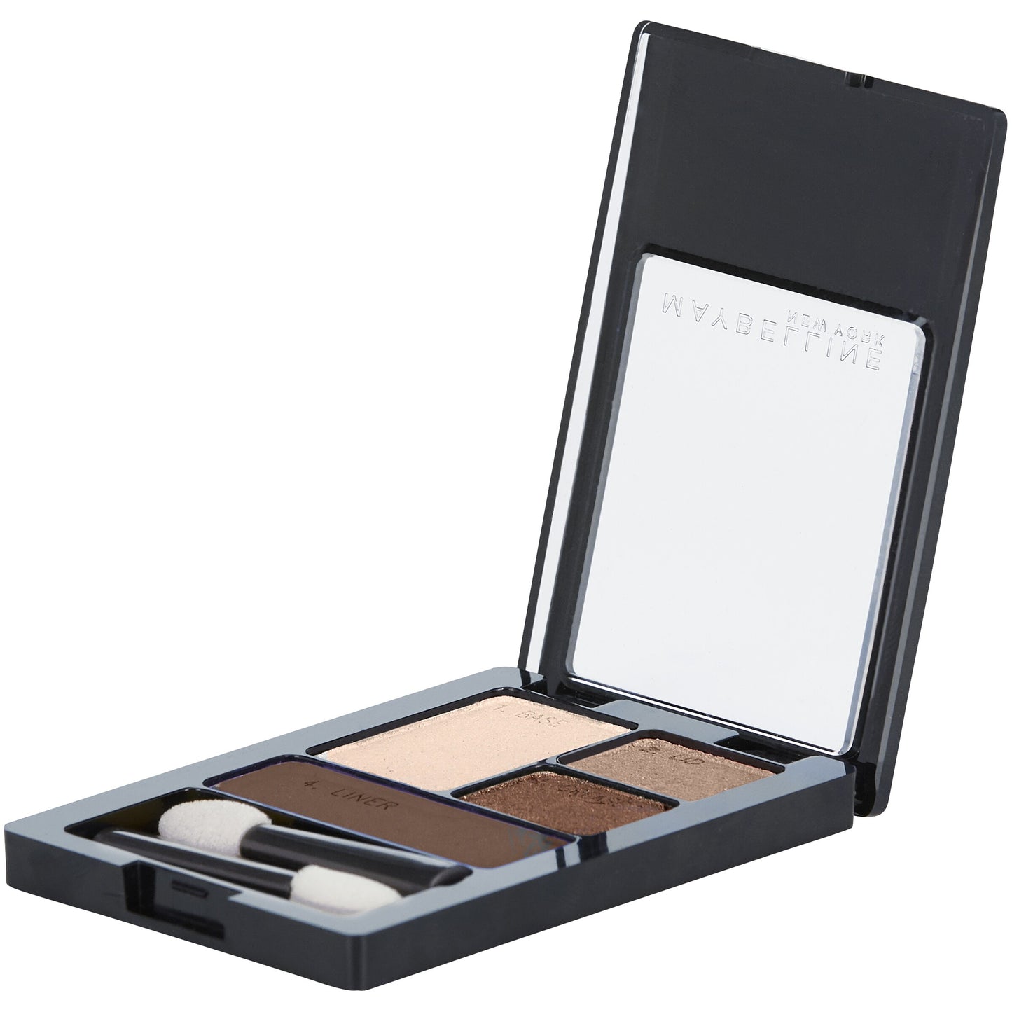 MAYBELLINE New York Expert Wear Eyeshadow Quads, 50Q Sunlit Bronze