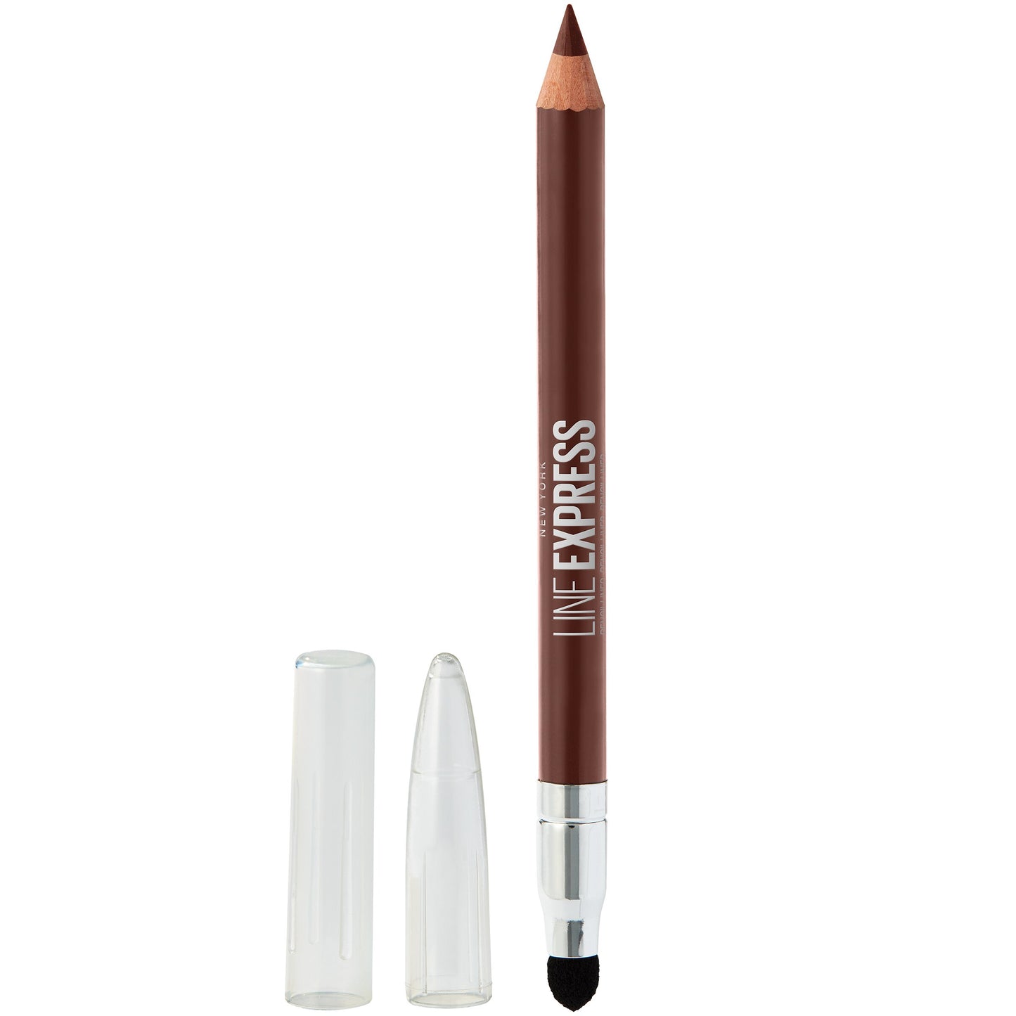 MAYBELLINE New York Line Express Sharpenable Wood Pencil Eyeliner, Soft Black, 0.035 oz
