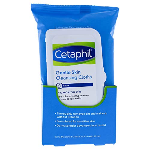 CETAPHIL GENTLE CLEANSING CLOTHS 25CT
