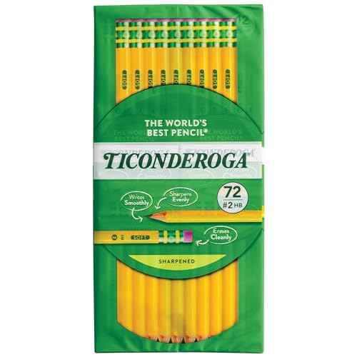 Ticonderoga The World's Best Pencil 4 #2 HB
