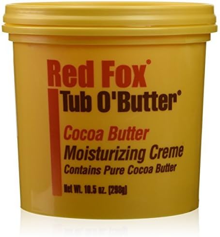 Red Fox Tub O Butter Cocoa Butter 12oz Jar