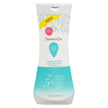 Summers Eve Cleansing Wash 15oz Fragrance-Free