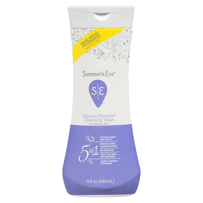 Summers Eve Cleansing Wash 15oz Delicate Blossom