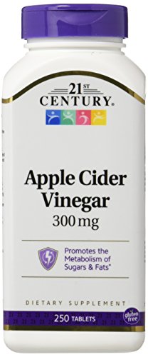 APPLE CIDER VINEGAR 300MG TAB 250CT 21ST