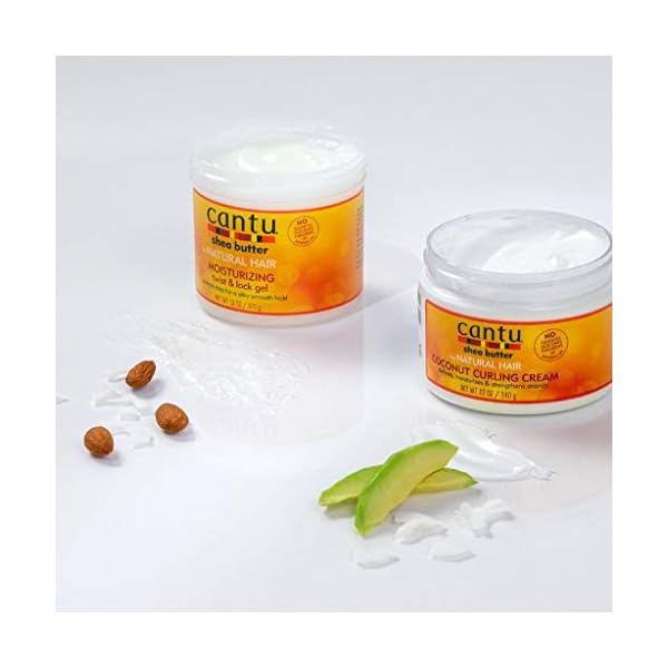 Cantu Moisturizing Twist & Lock Gel with Shea Butter, 13 oz