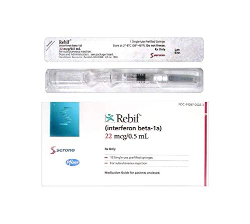 REBIF SY 22MCG/0.5ML 12X0.5ML PF