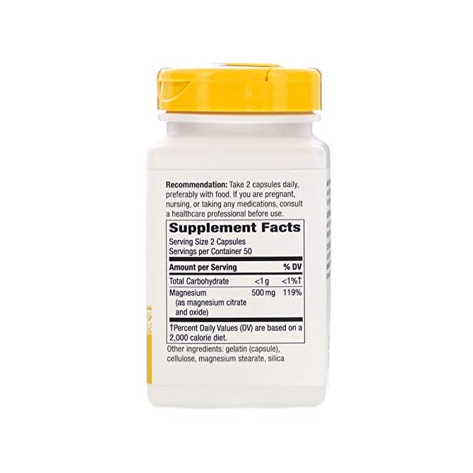 NATURE'S WAY MAGNESIUM,500 MG