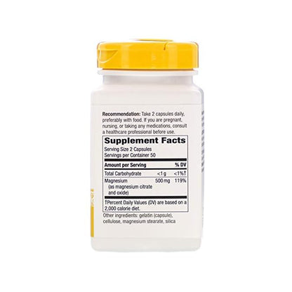 NATURE'S WAY MAGNESIUM,500 MG