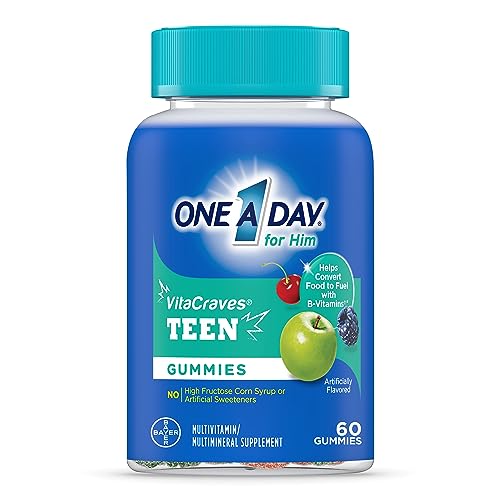 ONE-A-DAY VITAC TEEN FOR HIM GUMMY 60CT