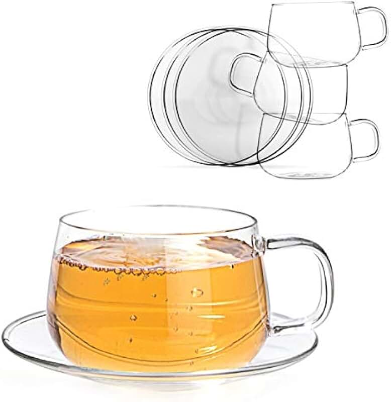 GLASS TRAD 12 CUP PAU&SRV BLK