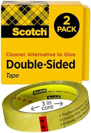 SCOTCH DOUBLE SIDED TP 1X12 CLS