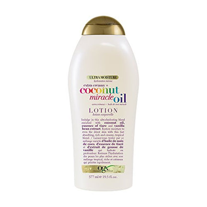 Ogx Body Lotion Coconut Oil Miracle Extra Creamy+ 19.5oz