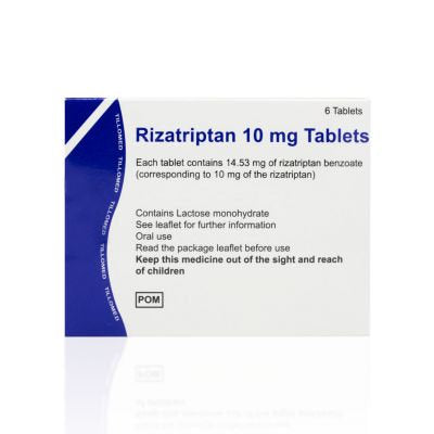 RIZATRIPTAN BENZO TB 10MG 18X1UD