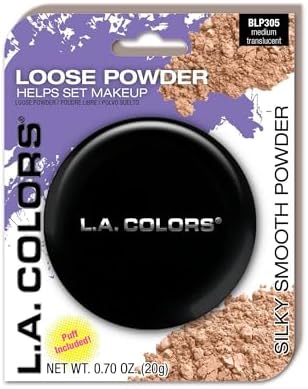 L.A. COLORS Loose Powder - Natural, Carded
