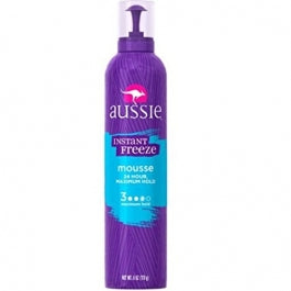 Aussie Instant Freeze Mousse Sculpting Maximum Hold 6oz