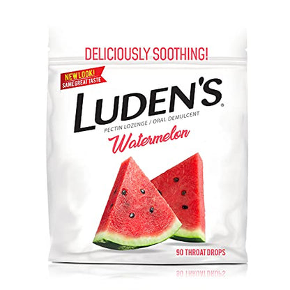 LUDENS BAG WATERMELON DROPS 25CT