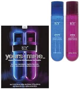 KY YOURS + MINE COUPLES LUBRICANT 3OZ