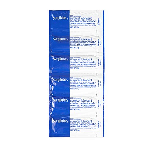 SURGILUBE STERILE FOILPAC 144X5GM