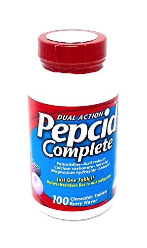 PEPCID COMPLETE TABLET BERRY 50CT