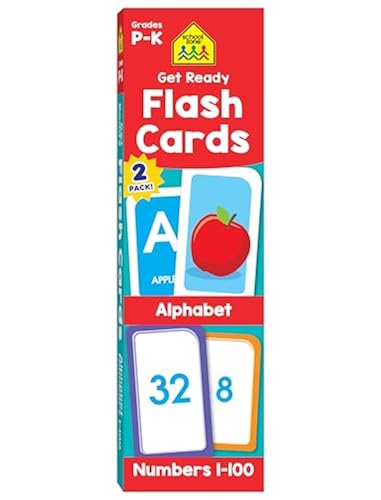 School Zone Addition Flash Cards 0-12