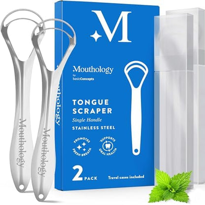 THE HUMBLE CO. TONGUE SCRAPER,STEEL