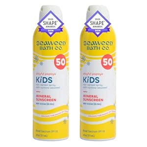 THE SEAWEED BATH CO SUNSCREEN,KIDS,PAPAYA