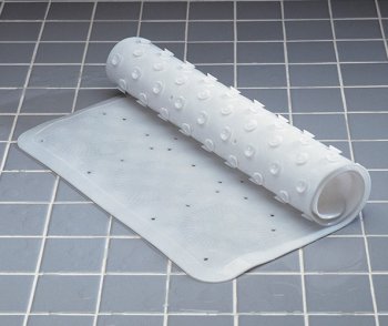 DCK 17x36 SAFETY BATH MAT GRAY