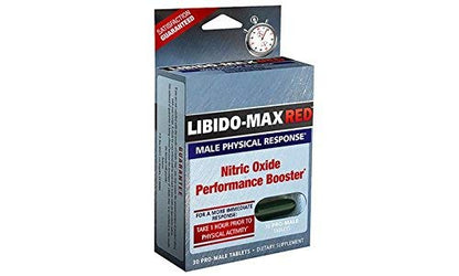 LIBIDO-MAX RED NITRIC OXIDE TABLETS 30CT