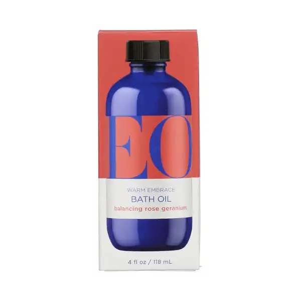 EO PRODUCTS BATH OIL,ROSE GERANIUM