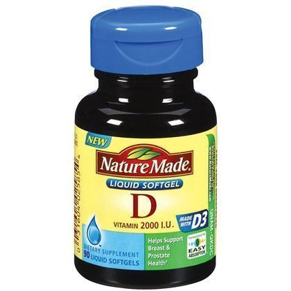 VITAMIN D3 2000 IU SGC 50 (5X10) UD