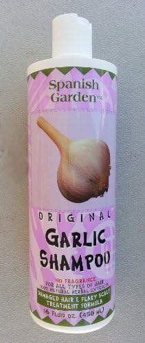 SPANISH GRDN GARLIC SHAMPOO 16Z