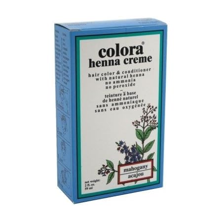 COLORA HENNA CREME MAHOGANY 2OZ