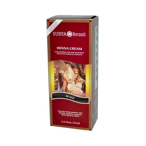 SURYA BRASIL HENNA CREAM,BLACK