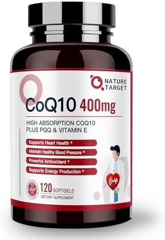 COQ10 400MG + BLK PPR SGC 40CT NAT TRU