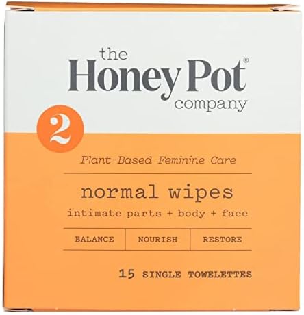 THE HONEY POT WIPES,INTIMATE,NORMAL