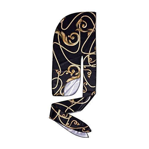 Kiss Red Durag Bow Wow Power Wave Xtrm Shine Silky Blk(6in)