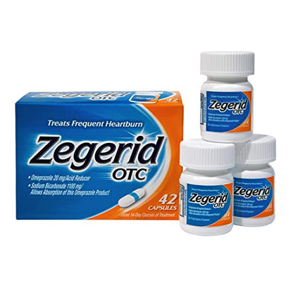 ZEGERID OTC 20MG CAPSULE 14CT