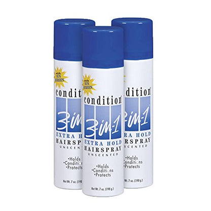 CONDITION 3IN1 HAIR SPRAY XHOLD UNS 7OZ