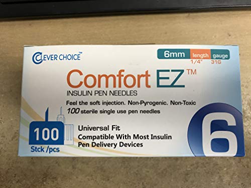 COMFORT EZ PEN ND 31GX3/16N 100