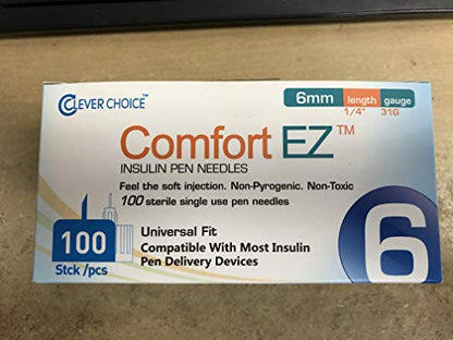 COMFORT EZ PEN ND 31GX3/16N 100
