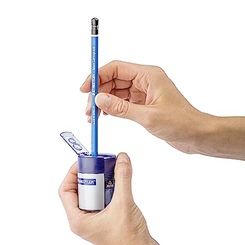 Staedtler Metal Sharpener, Double Hole for Pencils and Colored Pencils