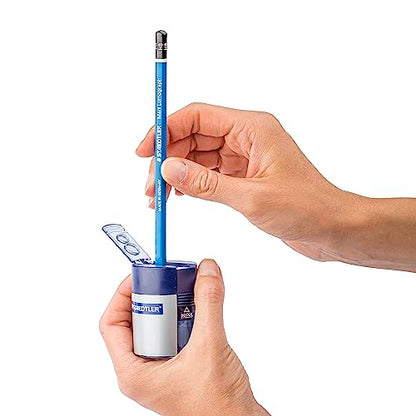Staedtler Metal Sharpener, Double Hole for Pencils and Colored Pencils