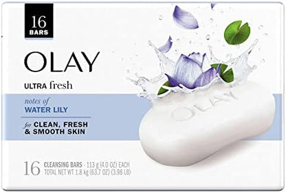 OLAY ULTRA FRESH ROSE WATER BAR 6X4OZ