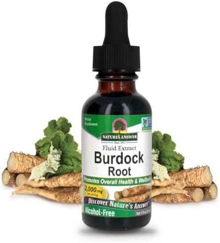 NATURE'S ANSWER AF BURDOCK ROOT