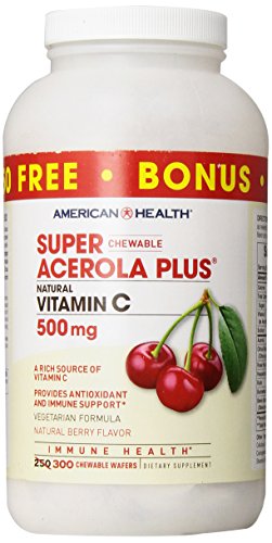 AMERICAN HEALTH SUPER ACEROLA PLUS 500MG