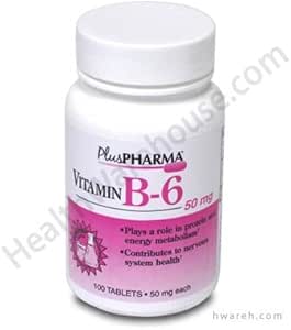 VITAMIN B-6 TB 50MG 100